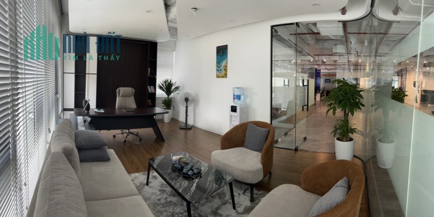 Cho thuê văn phòng full nội thất mới đẹp 430m2 tòa ADG, Lê Văn Thiêm, Thanh Xuân, giá rẻ nhất