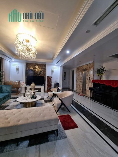 Siêu Biệt Thự Tây Nam Linh Đàm 200m MT10m ô tô thang máy khu vực an sinh đỉnh cao view công viên