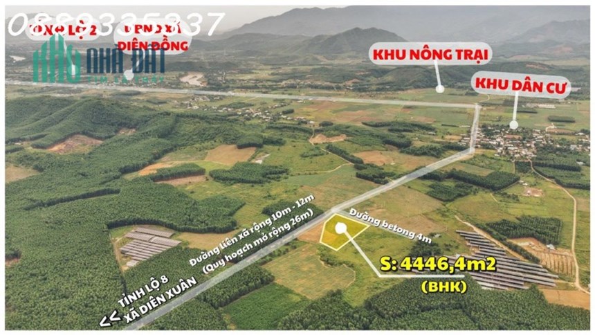 SIÊU PHẨM MỚI ĐÂYYYY - Lô 2 Mặt tiền Thôn 3 - Diên Đồng