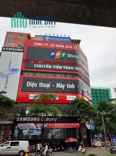 BÁN SIÊU PHẨM TÒA VĂN PHÒNG MẶT PHỐ HOÀNG QUỐC VIỆT 125M2, 6T, MT 9M, VỈA HÈ 8M, 55 TỶ.