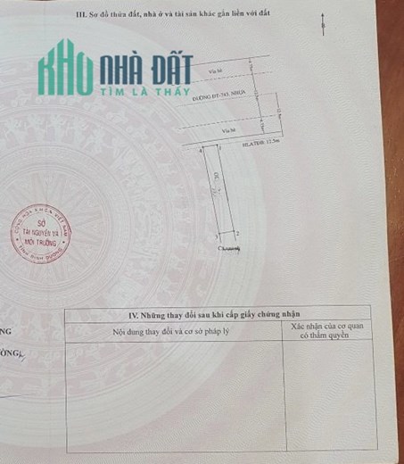 Bán nhà C4 mặt tiền DT 743, P. Dĩ An, TP Dĩ An, Bình Dương
