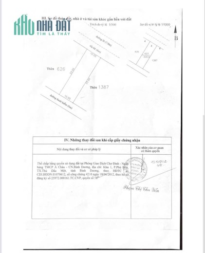 Bán lô biệt thự mặt tiền KDC Thuận Giao, Tp Thuận An, Bình Dương