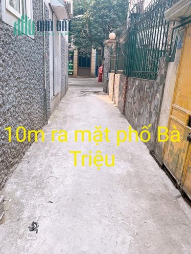 GIÁ RẺ ! CHÍNH CHỦ  BÁN NHÀ PHỐ  BÀ TRIÊU HÀ ĐÔNG 10 MÉT RA PHỐ GIÁ ĐẦU TƯ 93 MÉT HƠN 6 TỶ