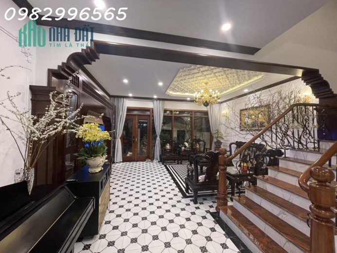 Bán nhà vườn 120m2, hoàn thiện Sang, Xịn, Mịn tại Khu B Geleximco Lê Trọng Tấn, Hà Đông.