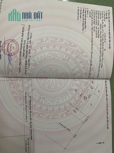 Chính Chủ Cần Bán Gấp Lô Đất Vị Trí Siêu Đẹp – Giá Đầu Tư Tại TP Cà Mau