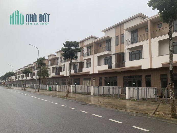 Shophouse trục thông, áp góc, sát sông sen tại Vsip Bắc Ninh chỉ 5 tỷ