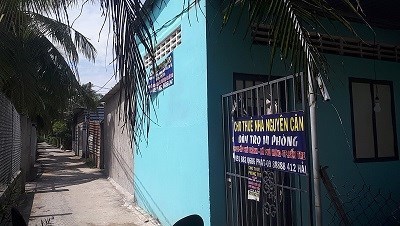 Chính chủ  cần bán 1 nhà trọ 14 căn tại 322f, lộ Bãi Rác ấp Phú thành xã Phú Hưng thành phố Bến Tre