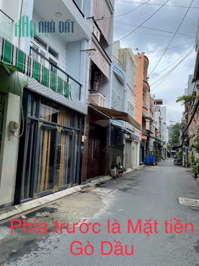 Bán nhà HẺM XE HƠI 6M Thông, 1 sẹc đường Gò Dầu, Quận Tân Phú, 40m2(4x10), 2 Tầng