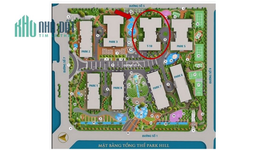 CẦN BÁN CĂN HỘ TIMES CITY PARK HILLS: 91M2, 3 PHÒNG NGỦ, LÔ GÓC 2 BAN CÔNG, CHỈ 5.1 TỶ
