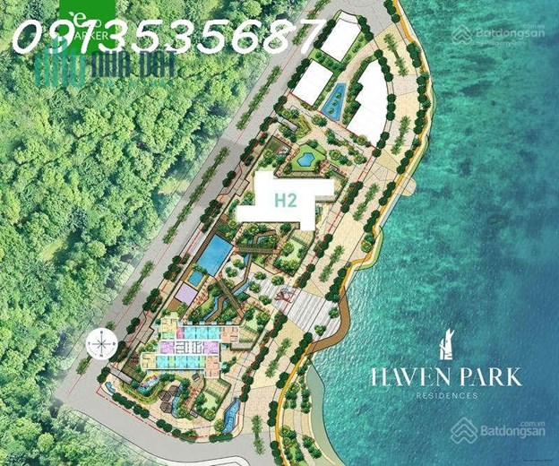 Bán căn 08 H2 Haven Park - 70,55m2 - Cắt lỗ 250 triệu cộng bao phí- liên hệ cc: 0913535687
