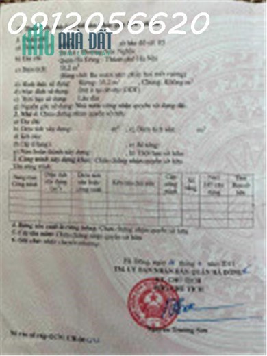 Cần tiền bán nhanh đất xinh vừa tiền tại Đường Quang Trung, Phường Yên Nghĩa, Hà Đông, Hà Nội