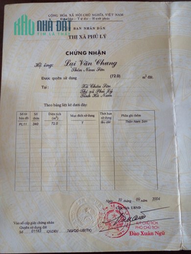 CHÍNH CHỦ cần bán nhà tại Hà Nam