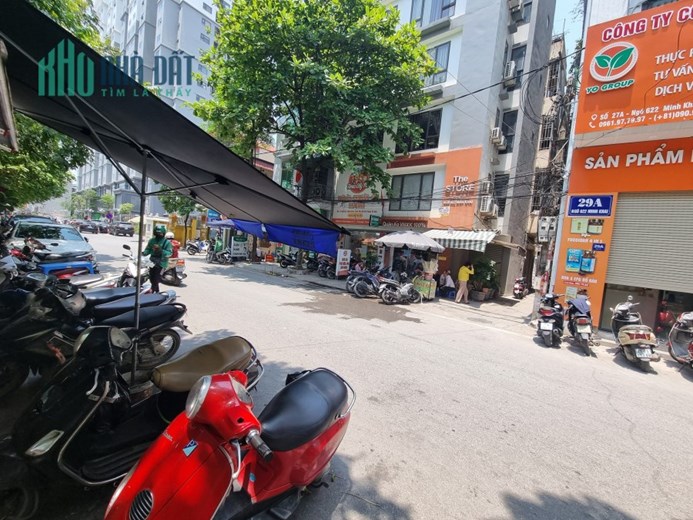 NHÀ 1 MẶT PHỐ 1 MẶT NGÕ KINH DOANH SẦM UẤT CỰC HIẾM 80M2 7 TẦNG THANG MÁY MINH KHAI