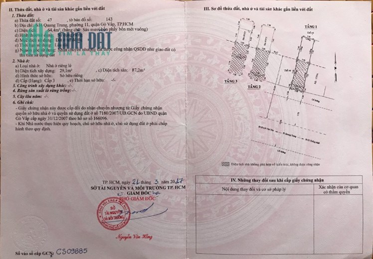 Cho thuê 614 Quang trung, Phường 11, Quận gò vấp