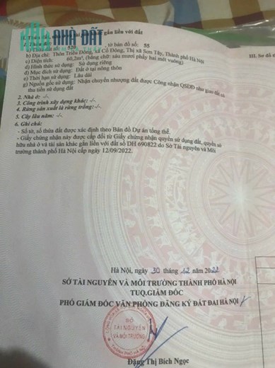 CẦN TIÊN BÁN LỖ - CHÍNH CHỦ - ĐẤT - TẠI THỊ XÃ SƠN TÂY