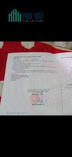 Chính Chủ cần bán nhanh lô đất thuộc Khu Đồng Cỏ - Xã Thục Luyện – Huyện Thanh Sơn – Tỉnh Phú Thọ.