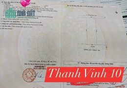 🔴💥ĐẤT ĐƯỜNG THANH VINH 10 - GẦN TRƯỜNG TIỂU HỌC ÂU CƠ