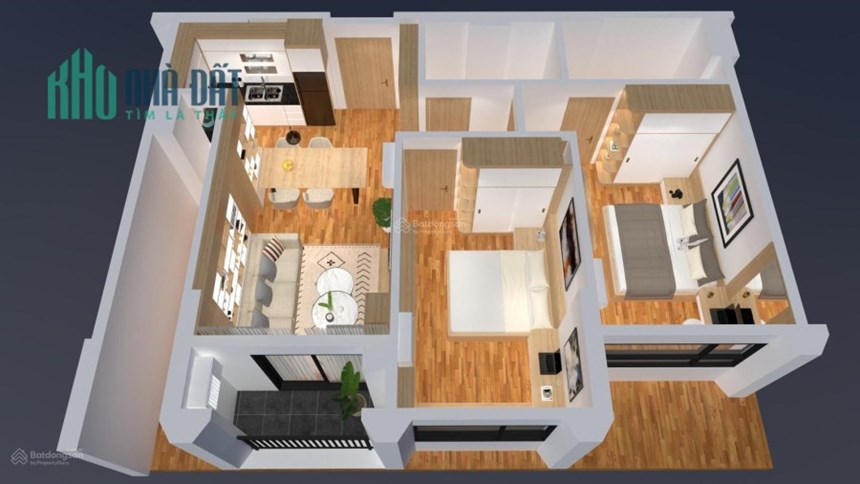 Bán căn hộ 2N dự án Moonlight An Lạc - Giá từ 2.8 tỷ, cuối năm nhận nhà