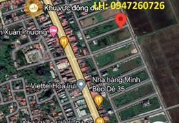 Sở Hữu Ngay LÔ ĐẤT SIÊU ĐẸP  Tại  Thổ Trì 5 , Ninh Mỹ, Hoa Lư, Ninh Bình