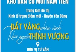 %% TRIỂN KHAI DỰ ÁN KHU DÂN CƯ MỚI NAM TIẾN  XÃ ĐỒNG VIỆT - HUYỆN YÊN DŨNG – TỈNH BẮC GIANG