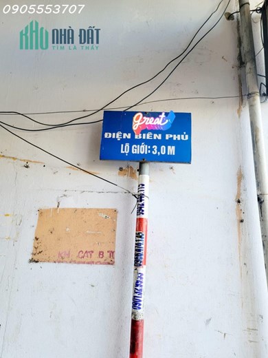 NHÀ ĐẸP 2 TẦNG 45M NỞ HẬU, KIỆT 3M ĐIỆN BIÊN PHỦ, ĐÀ NẴNG, 50M RA MẶT TIỀN, GIÁ 2 TỶ 390