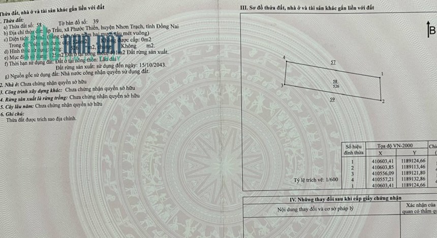 HoT: Bán đất Phước Thiền, Nhơn Trạch, Đồng Nai. 10x50 giá 7.1 tỷ. LH:0843321123.