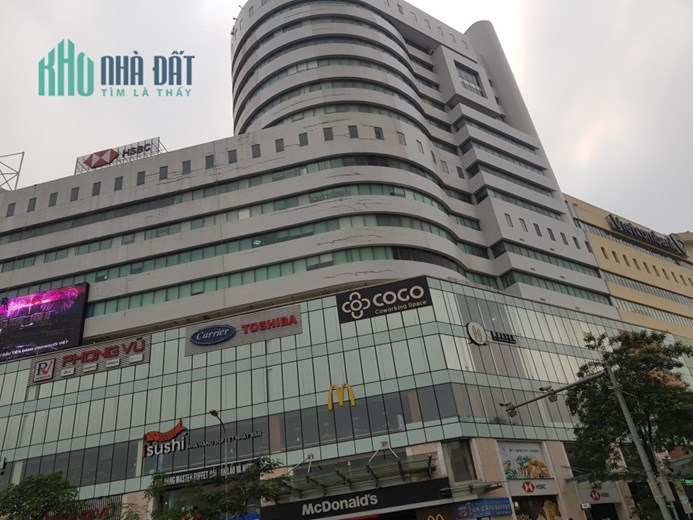 Cho thuê văn phòng tòa Việt Tower, view góc đẹp số 1 Thái Hà, Đống Đa, DT 150m2, 500m2, 1000m2