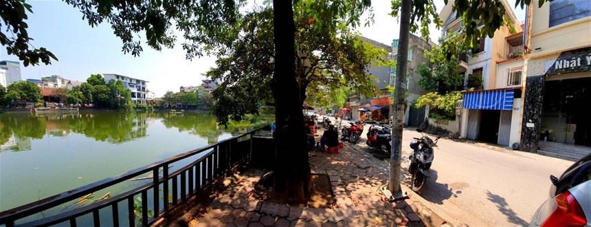 Bán nhà mặt phố BỒ ĐỀ, 55m2 x3 Tầng, kinh doanh, mặt hồ giá 10,2 tỷ