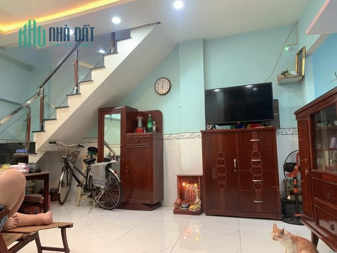🍎NHÀ BÁN ĐƯỜNG BẾN PHÚ LÂM - Q.6 - HẺM BA GÁC - 36M2 - 2 TẦNG - 2 PHÒNG NGỦ - 3.5 TỶ