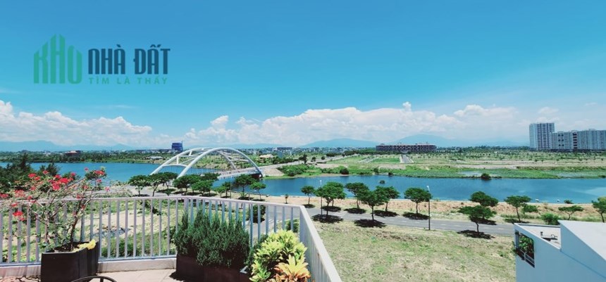 Villa Hoà Hải Ngũ Hành Sơn, 2 MT View Sông, 275m2, 6 tầng Penthouses Cao cấp