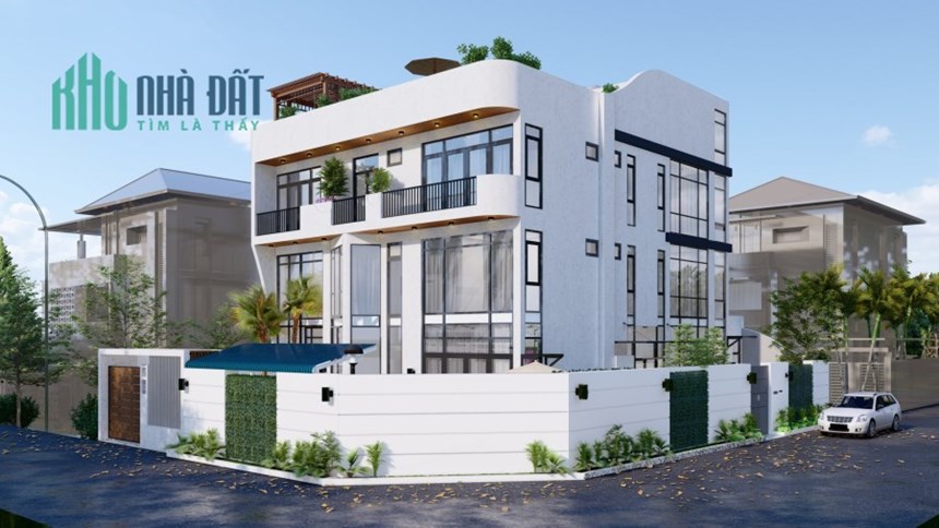 Biệt Thự đẳng cấp Gia Lâm, 3 mặt thoáng, 382 m2, 4T, chỉ 25 tỷ.