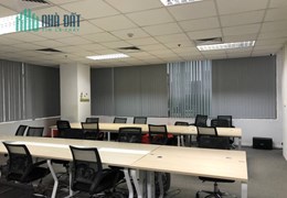 Gấp! Cho thuê văn phòng 178m2 full nội thất đẹp tòa Hoàng Linh, Duy Tân, Cầu Giấy