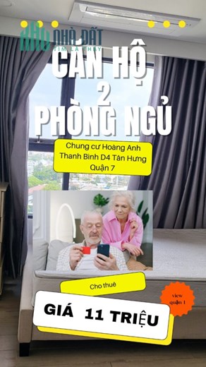 Cho thuê căn hộ 2 đến 3 phòng ngủ trung tâm quận 7 view q1 giá tốt