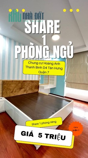 Cho thuê căn hộ 2 đến 3 phòng ngủ trung tâm quận 7 view q1 giá tốt