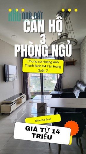 Cho thuê căn hộ 2 đến 3 phòng ngủ trung tâm quận 7 view q1 giá tốt