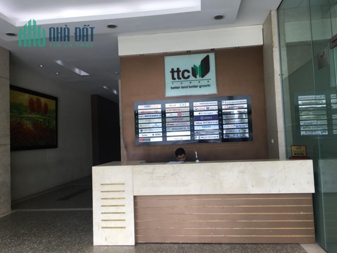 Cho thuê văn phòng chuyên nghiệp 100m2 đến 800m2 tòa TTC, Duy Tân, phù hợp logistics, công nghệ
