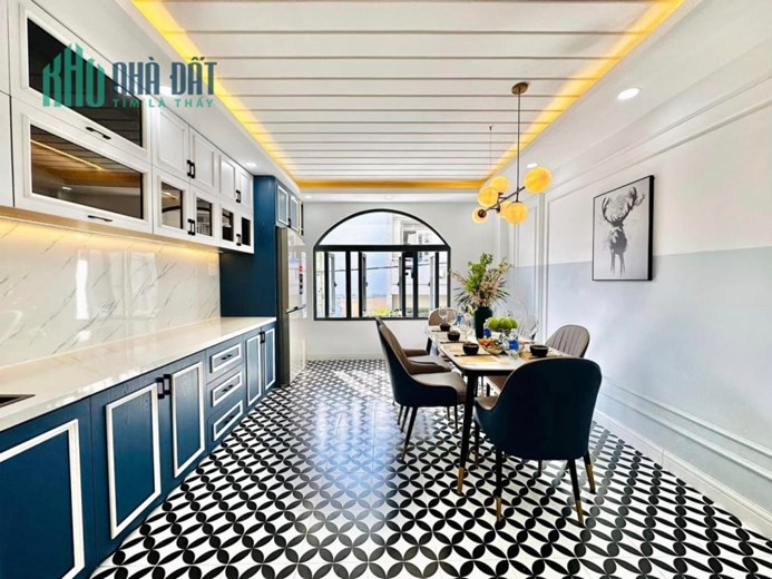 TT GÒ VẤP NGAY LÀNG HOA 20M RA MT, HXH NGỦ TRONG NHÀ, 5 TẦNG 44M2 4PN ST, CHỈNH CHỦ XD TẶNG FULL NT,