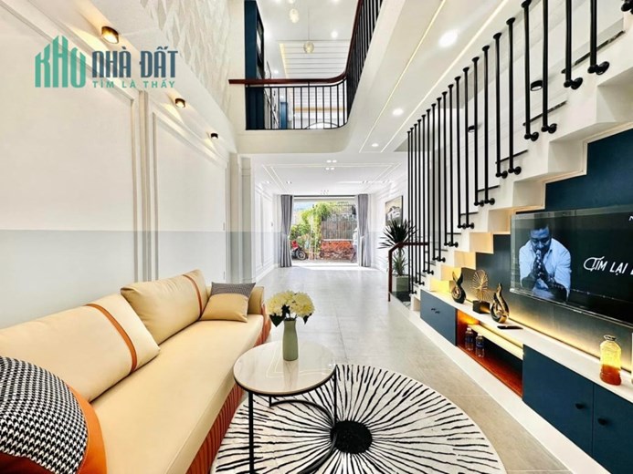 TT GÒ VẤP NGAY LÀNG HOA 20M RA MT, HXH NGỦ TRONG NHÀ, 5 TẦNG 44M2 4PN ST, CHỈNH CHỦ XD TẶNG FULL NT,