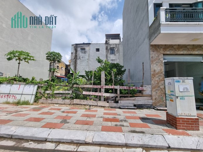 Bán đất 40m2 vị trí VIP tuyến 2 phố đi bộ Thế Lữ, Hải Phòng