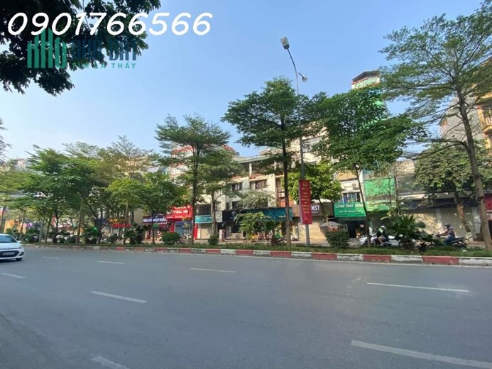 Bán Đất Xây Tòa Nhà, KĐT Tây Nam Linh Đàm, Mặt Phố Bùi Quốc khái, 160m x 3T, Giá hơn 27 tỷ.