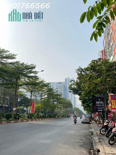Bán Đất Xây Tòa Nhà, KĐT Tây Nam Linh Đàm, Mặt Phố Bùi Quốc khái, 160m x 3T, Giá hơn 27 tỷ.