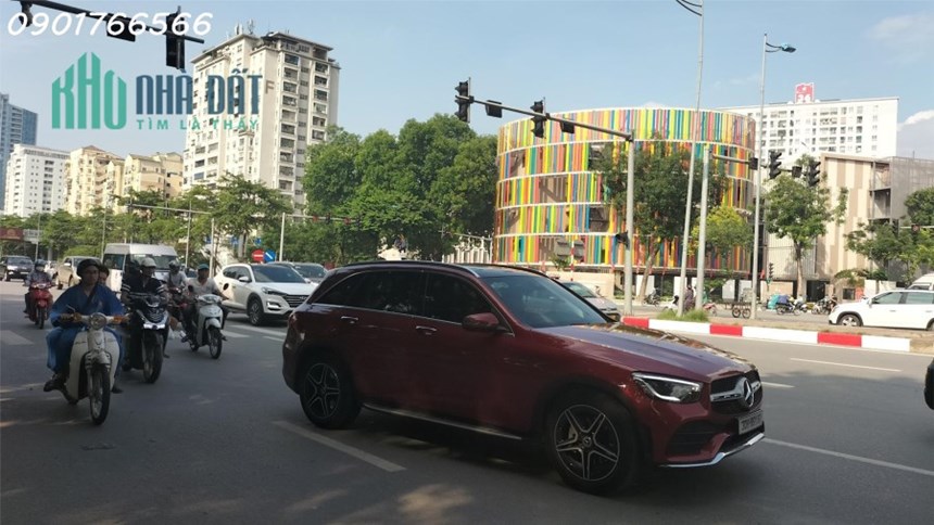 Bán Đất Xây Tòa Nhà, KĐT Tây Nam Linh Đàm, Mặt Phố Bùi Quốc khái, 160m x 3T, Giá hơn 27 tỷ.