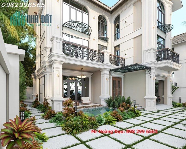 Chỉ 1x tỷ có ngay biệt thự đơn lập 300m2 sang xịn mịn tại Hà Nội. Cơ hội có 1 0 2