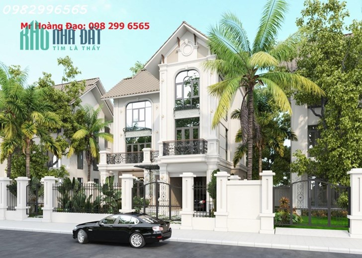 Chỉ 1x tỷ có ngay biệt thự đơn lập 300m2 sang xịn mịn tại Hà Nội. Cơ hội có 1 0 2