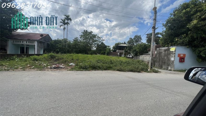 Bán đất bám đường nhựa tại yên bình, lô 3 mặt đường full thổ cư 447m giá đầu tư