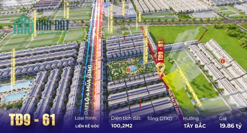 Căn áp góc TĐ9-xx phân khu Thời Đại Vinhomes Ocean Park 3 cam kết mua lại 135% hỗ trợ vay lãi suất