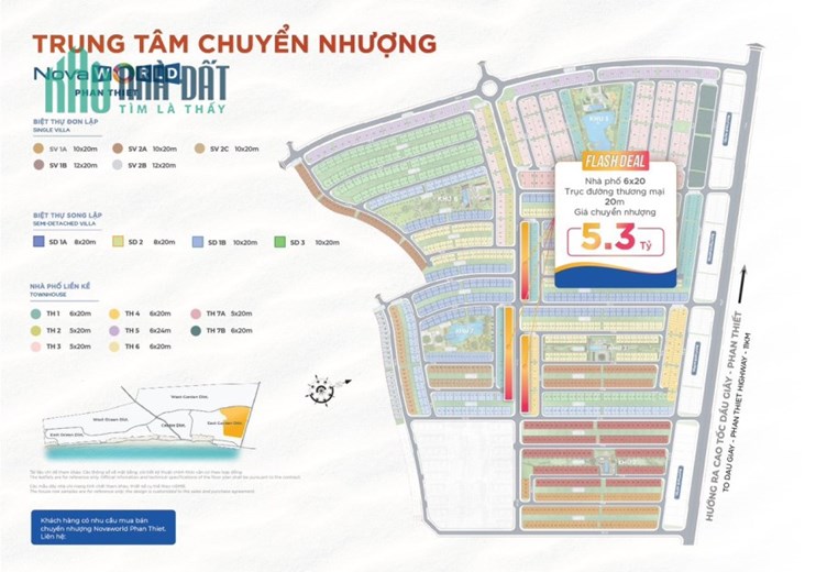 Chuyển Nhượng Nhà Phố Thương Mại 120m2 Trục đường 20m Kinh Doanh Du Lịch Tại Phan Thiết