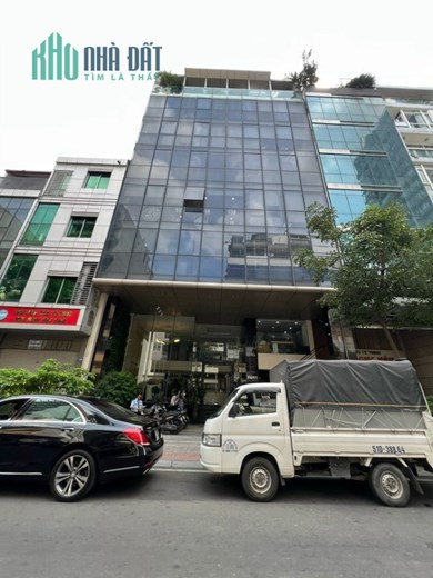 SIÊU PHẨM TÒA VĂN PHÒNG MẶT PHỐ TRUNG KÍNH 140M2, 10 TẦNG CÓ HẦM, THÔNG SÀN KD, 63,5 TỶ.