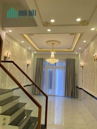 6.2 tỷ- 59m2- 4 tầng -HXH 7 chỗ vào nhà-Khu căn hộ cao cấp 4S Linh Đông-TĐ