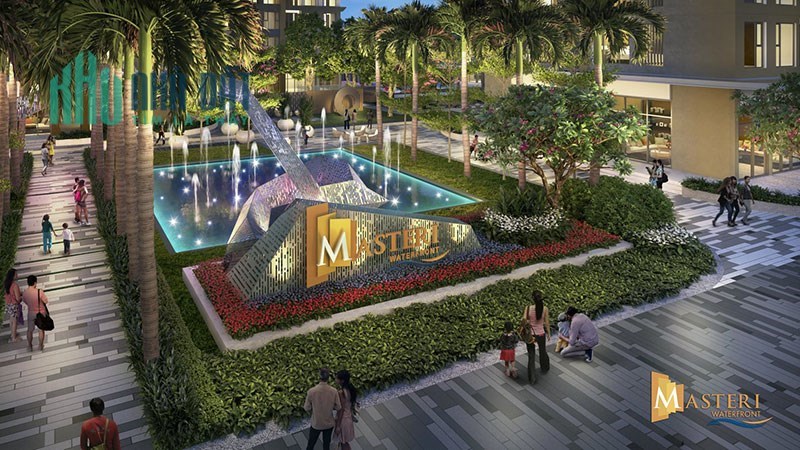 Bán căn 2PN 54,6m2 đẹp nhất tại Masteri Water Front các tòa M1,2,3 Vinhomes Ocean Park Gia Lâm Hà
